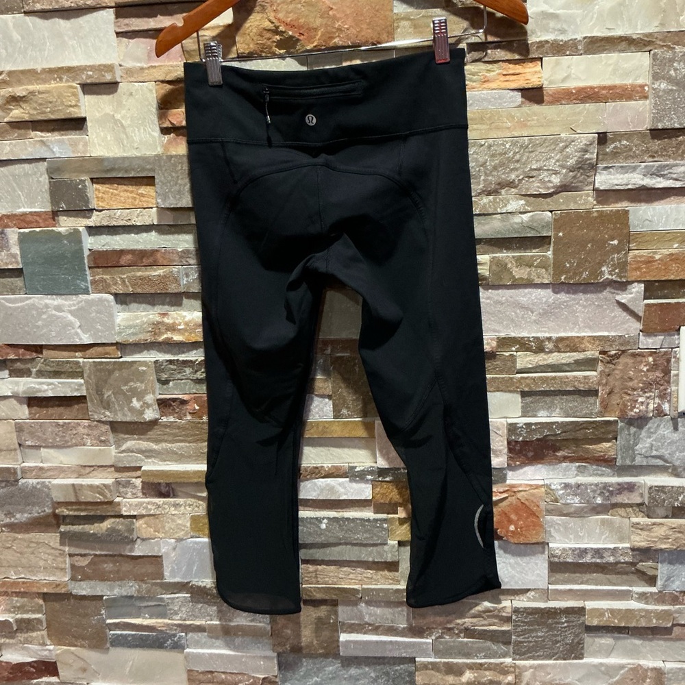 Lululemon Athletica Black Capri - Picture 3 of 5